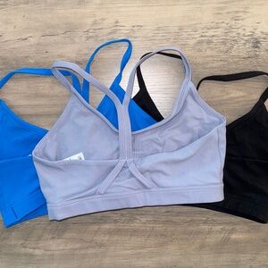 Gym Shark V-Neck Training Sports Bras (3 pack)